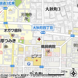 愛知県名古屋市中村区大秋町4丁目38周辺の地図