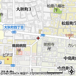 愛知県名古屋市中村区大秋町4丁目103周辺の地図