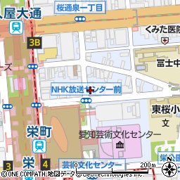 名古屋住友クラブ周辺の地図