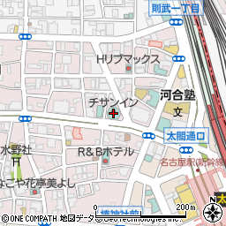 ニッポンレンタカー名古屋駅新幹線口カウンター営業所周辺の地図