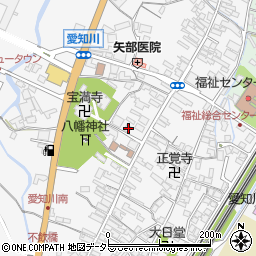 滋賀県愛知郡愛荘町愛知川1557周辺の地図