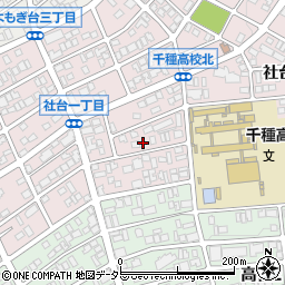 愛知県名古屋市名東区社台1丁目279周辺の地図
