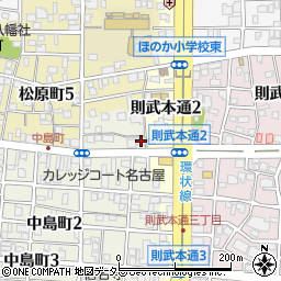 愛知県名古屋市中村区中島町1丁目15周辺の地図
