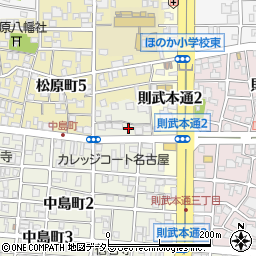 愛知県名古屋市中村区中島町1丁目13周辺の地図