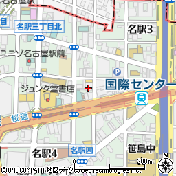 ＡＶＡ・ＮＡＩＬ　名駅店周辺の地図