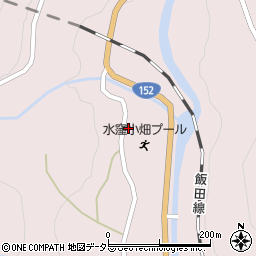 静岡県浜松市天竜区水窪町奥領家3421周辺の地図