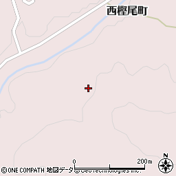 愛知県豊田市西樫尾町向田周辺の地図