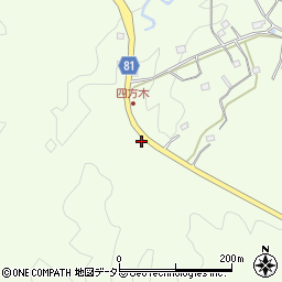 千葉県鴨川市四方木358周辺の地図