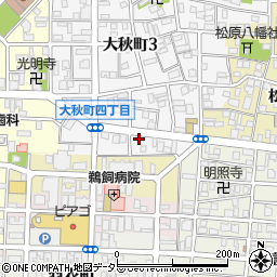 愛知県名古屋市中村区大秋町4丁目98周辺の地図