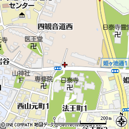 愛知県名古屋市千種区田代町四観音道東117周辺の地図