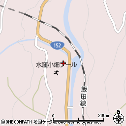 静岡県浜松市天竜区水窪町奥領家3392周辺の地図