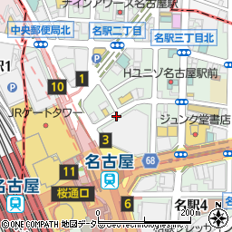 アフラックサービスショップ　大名古屋ビルヂング店周辺の地図