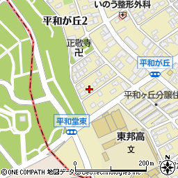 愛知県名古屋市名東区平和が丘2丁目192周辺の地図