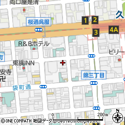 質屋かんてい局　名古屋錦三丁目店周辺の地図
