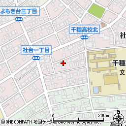 愛知県名古屋市名東区社台1丁目267周辺の地図