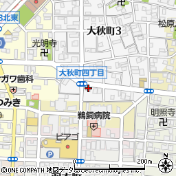 愛知県名古屋市中村区大秋町4丁目90周辺の地図