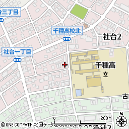 愛知県名古屋市名東区社台1丁目273周辺の地図