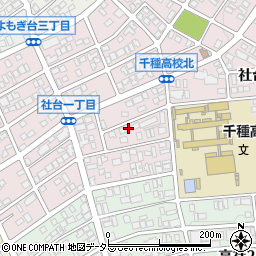 愛知県名古屋市名東区社台1丁目269周辺の地図