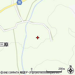 兵庫県丹波市氷上町三原180周辺の地図