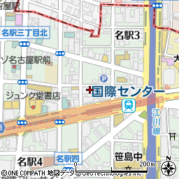 ともり　名駅店周辺の地図