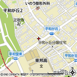 愛知県名古屋市名東区平和が丘2丁目202周辺の地図