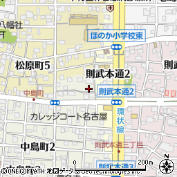 愛知県名古屋市中村区中島町1丁目1周辺の地図