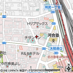 鳥開 総本店周辺の地図