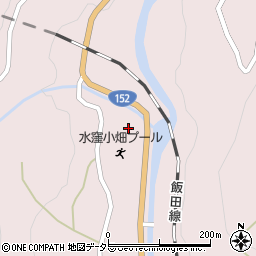 静岡県浜松市天竜区水窪町奥領家3395周辺の地図