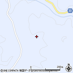 愛知県豊田市実栗町大樫周辺の地図