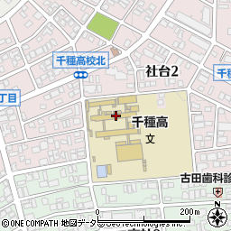 愛知県名古屋市名東区社台2丁目206周辺の地図