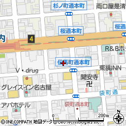 株式会社メディウェル名古屋営業所周辺の地図