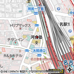 河合塾名駅キャンパス１８号館名駅校周辺の地図