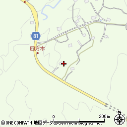 千葉県鴨川市四方木304周辺の地図