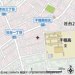 愛知県名古屋市名東区社台1丁目271周辺の地図
