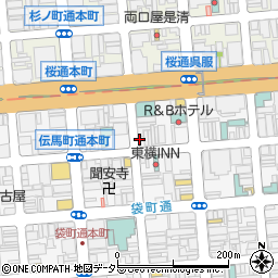 スナック奈緒周辺の地図
