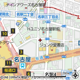 コリアンキッチン ネスタル 名駅店周辺の地図