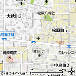 誠願寺周辺の地図