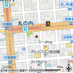 セブンイレブン名古屋センタービル店周辺の地図