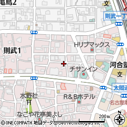 鉄板焼き 天頂 ITADAKI 名古屋駅周辺の地図