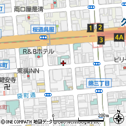 愛知県名古屋市中区錦3丁目3-21周辺の地図