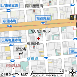 ステーキハウス ふくわか周辺の地図