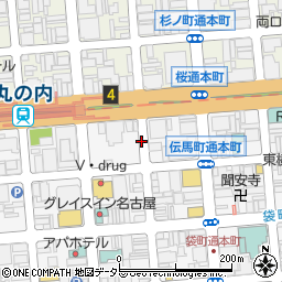 ニッポンレンタカー名古屋丸の内店【11:00～15:00(平日のみ)_店舗誘導式(平置き)】周辺の地図