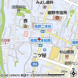 株式会社小島屋クリーニング　裾野店周辺の地図