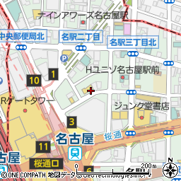 あおばクリニック名古屋駅前院周辺の地図