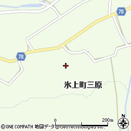 兵庫県丹波市氷上町三原305周辺の地図