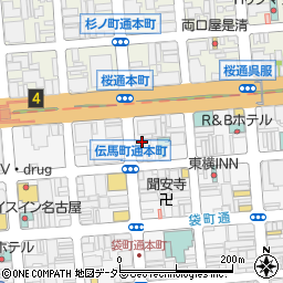 ＪＰ損保サービス株式会社　東海支店周辺の地図