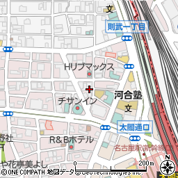 リパーク名駅西第２９駐車場周辺の地図