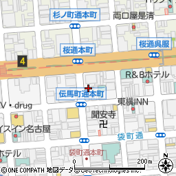 前田化学株式会社　名古屋支店周辺の地図