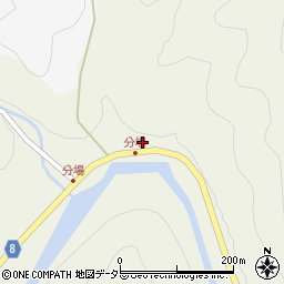 鳥取県日野郡日南町生山268周辺の地図