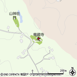 竜蔵寺周辺の地図